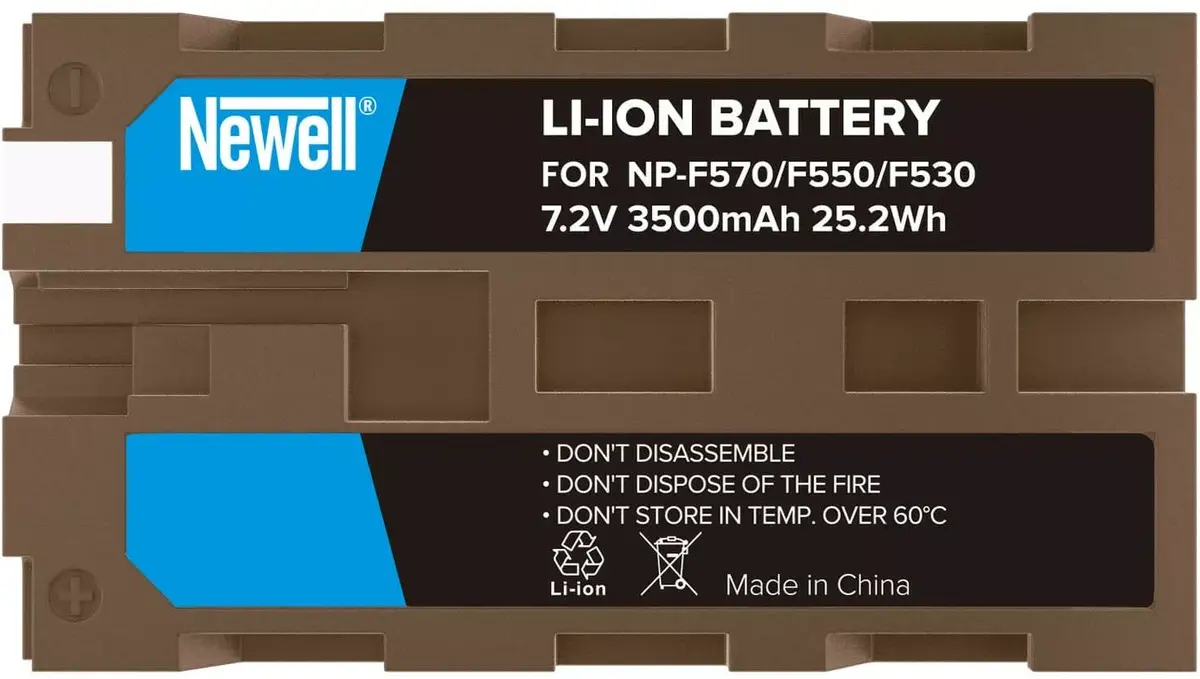 Аккумулятор Newell NP-F570 USB-C 5000mAh Photo 2