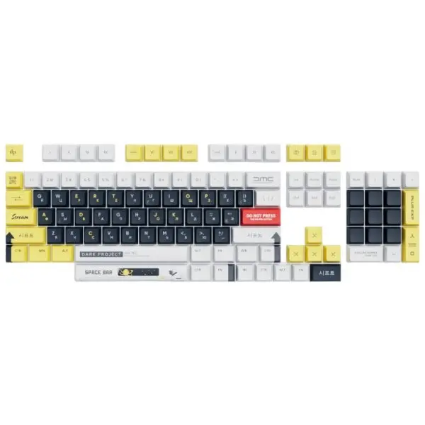 Mehāniskā RGB apgaismota tastatūra Dark Project