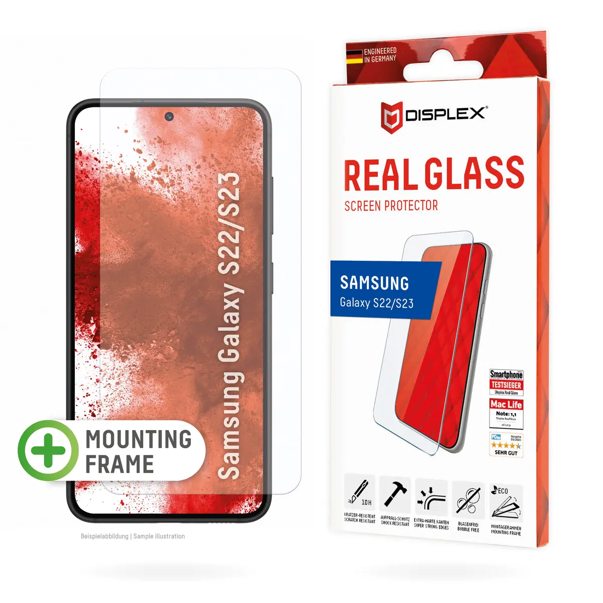 Displex Ekrāna aizsargs Samsung Galaxy S22