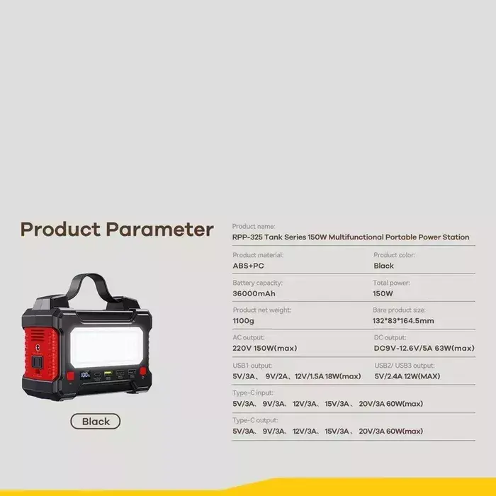 Portable Power Bank Remax RPP-325 RPP-325 Photo 3