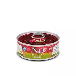 Влажный корм для кошек Farmina N&D Quinoa Urinary Adult пауч 80 г — Утка, беззерновой, для здоровья мочевыводящих путей