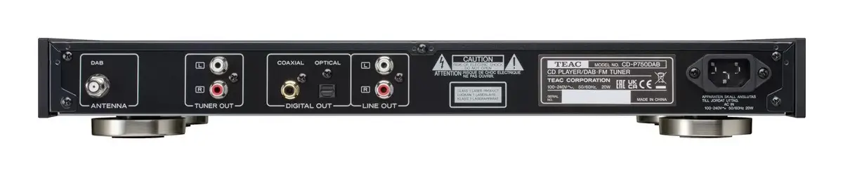 CD плеер TEAC CD-P750DAB-B Photo 2