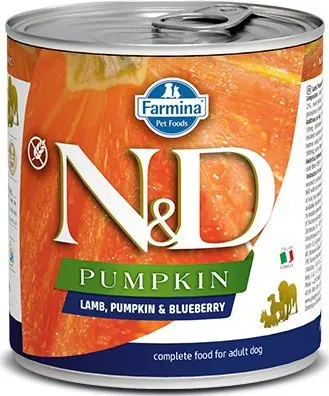 Farmina N&D Lamb Pumpkin Blueberry Adult влажный корм 285 г Photo 2