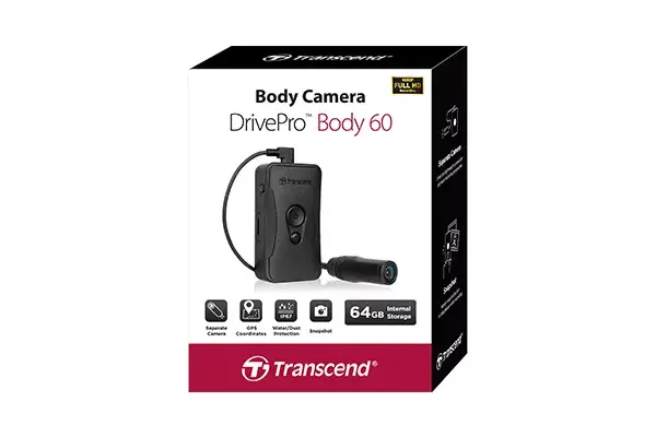 Kameru ķermeņa Transcend DrivePro Body 60 Photo 3