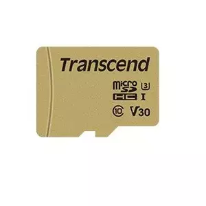 Flash Memory Transcend 16GB MicroSDHC UHS-I 500S