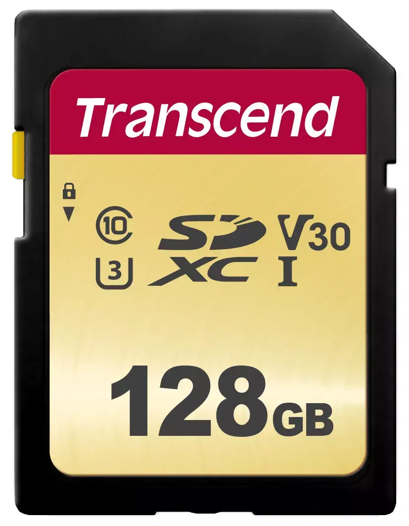 Flash Memory Transcend 128GB SDXC 500S Photo 3