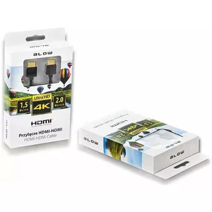 HDMI cable BLOW 1.5 m, male-to-male, black