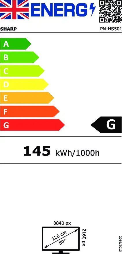 Digitālā reklāmas paneļa NEC PN-HS501 Photo 8