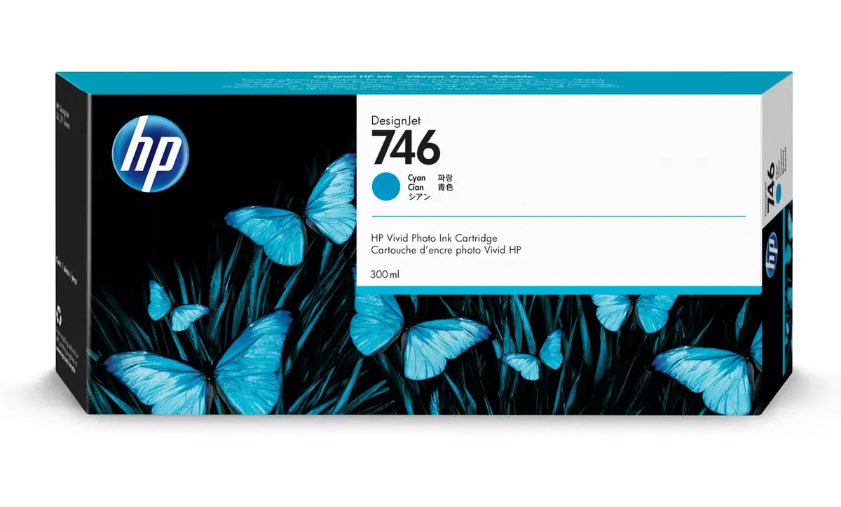 Картридж HP 746 Cyan Photo 2