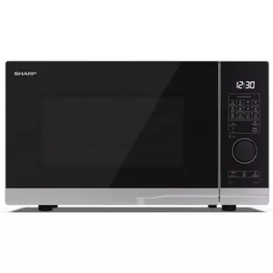 Grila mikroviļņu krāsns Sharp YC-PG284AE-S 28 L 900 W Melns Sudrabs