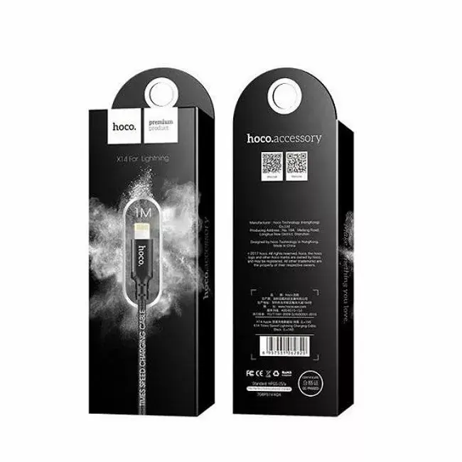 HOCO X14 кабель Lightning‑to‑USB 1 м Photo 4