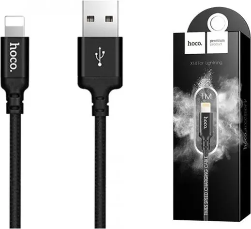 HOCO X14 Lightning uz USB kabelis