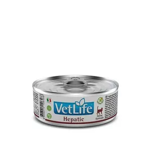 Влажный корм для кошек Farmina Vet Life Natural Diet Cat Hepatic 85 г — поддержка печени, курица, без зерна, для взрослых