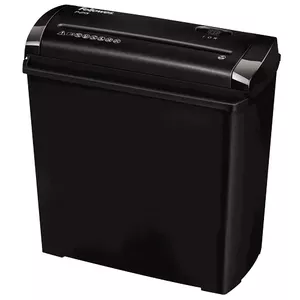 Fellowes P-25S papīra smalcinātājs Smalcināšana joslās 22 cm Melns, Pelēks