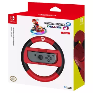 Hori Mario Kart 8 Deluxe Racing Wheel Mario, Nintendo Switch