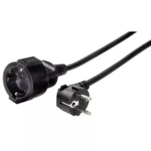 Power Extension Hama 00047870 5m 1 AC Outlet Black