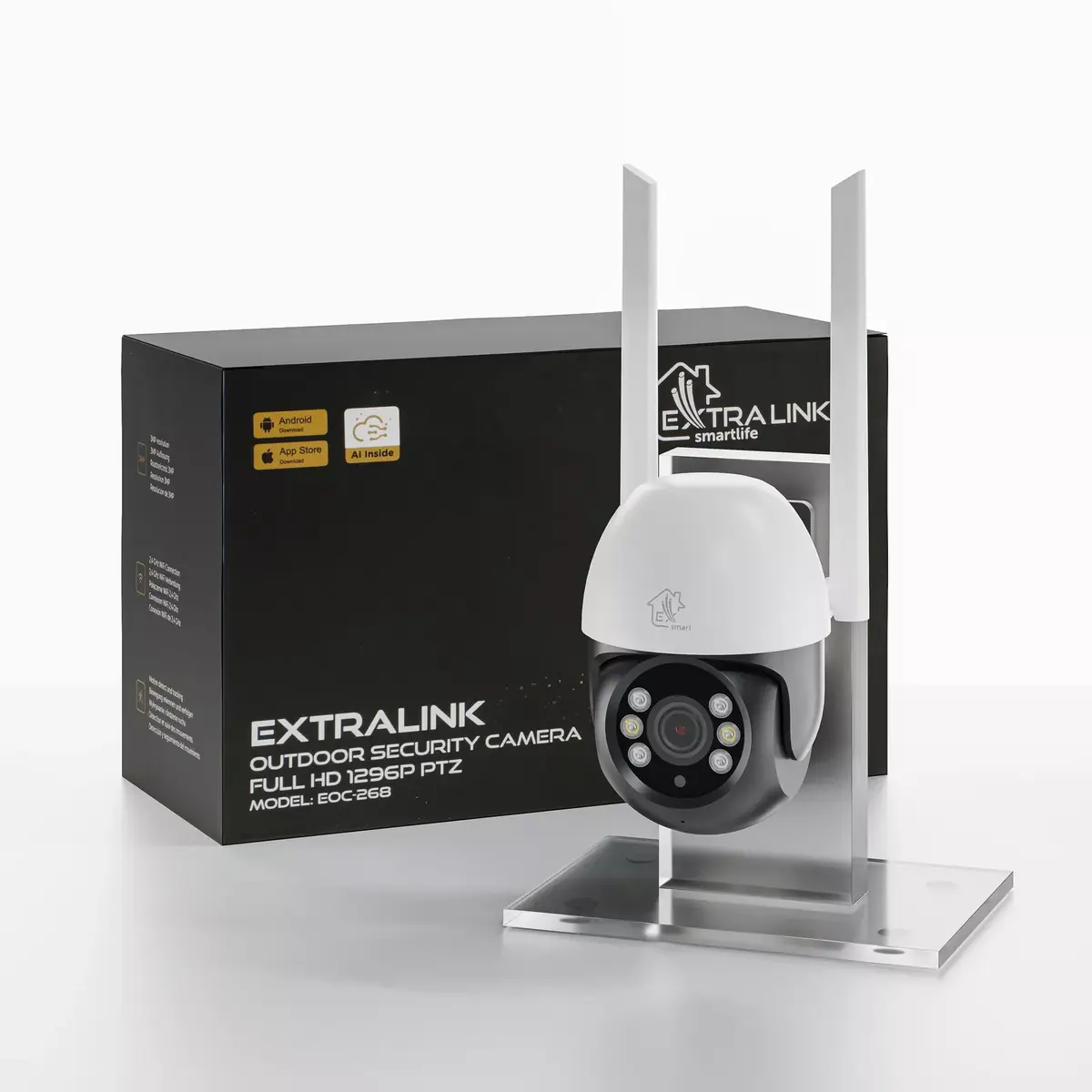 IP drošības kamera Extralink EOC-268 1296p PTZ Photo 5