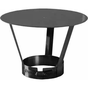 Chimney Rain Cap Jeremias TN28080 — storm collar/terminal for 80 mm flue