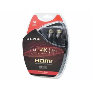 HDMI cable BLOW 1.5 m, HDMI to HDMI, black
