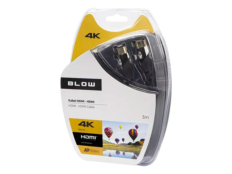 Кабель HDMI BLOW 92-641 — 3 м, HDMI 1.4 Photo 2