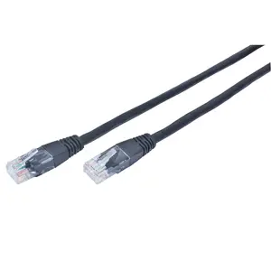 Сетевой кабель Gembird Patch Cord Cat.5e RJ-45 10м Черный