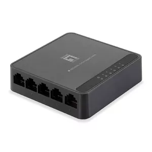 LevelOne GEU-0522 Gigabit Ethernet (10/100/1000) Melns