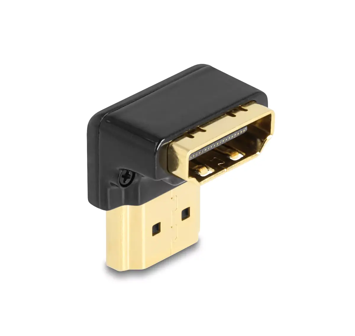 DeLOCK HDMI adapteris vīriešu uz sieviešu 90° leju Photo 2