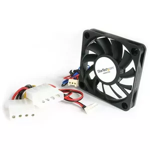 StarTech.com FAN5X1TX3 Datora dzesēšanas sistēma Datora korpusam Ventilators 5 cm Melns