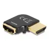 DeLOCK HDMI adapteris vīriešu uz sieviešu 90° kreisais leņķis Photo 2