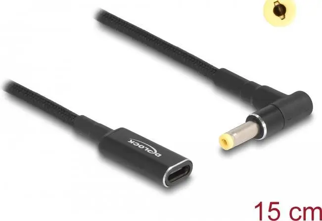 DeLOCK Adaptera kabelis USB Type-C female