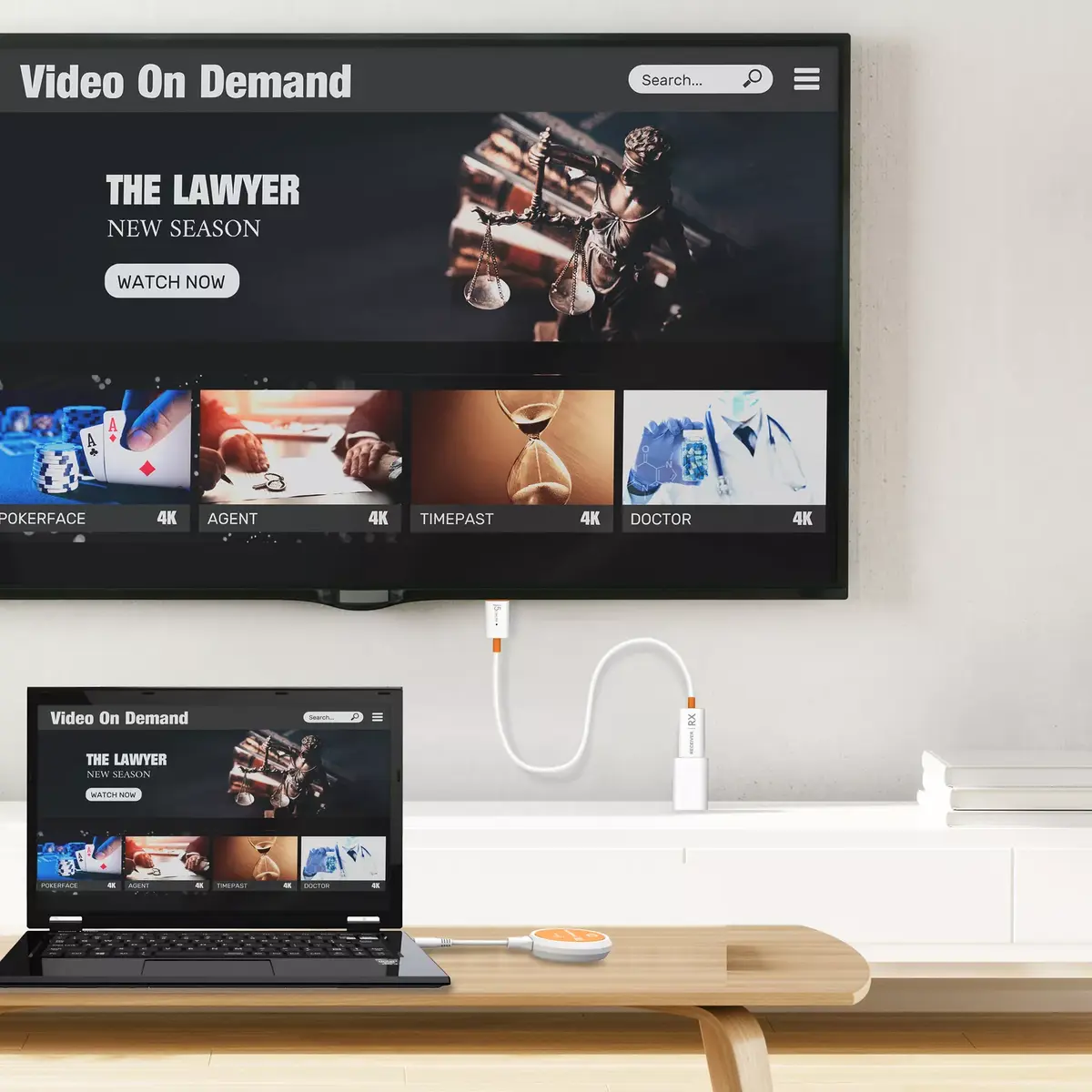 AV transmitter & receiver j5create JVAW62 Photo 6