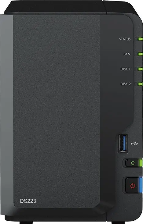 NAS Synology DiskStation DS223 galda Realtek