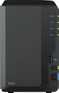 NAS Synology DiskStation DS223 Desktop Realtek RTD1619B 2 GB DDR4