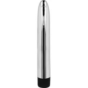 OHMAMA - CLASSIC SILVER VIBRATOR 17.5 CM