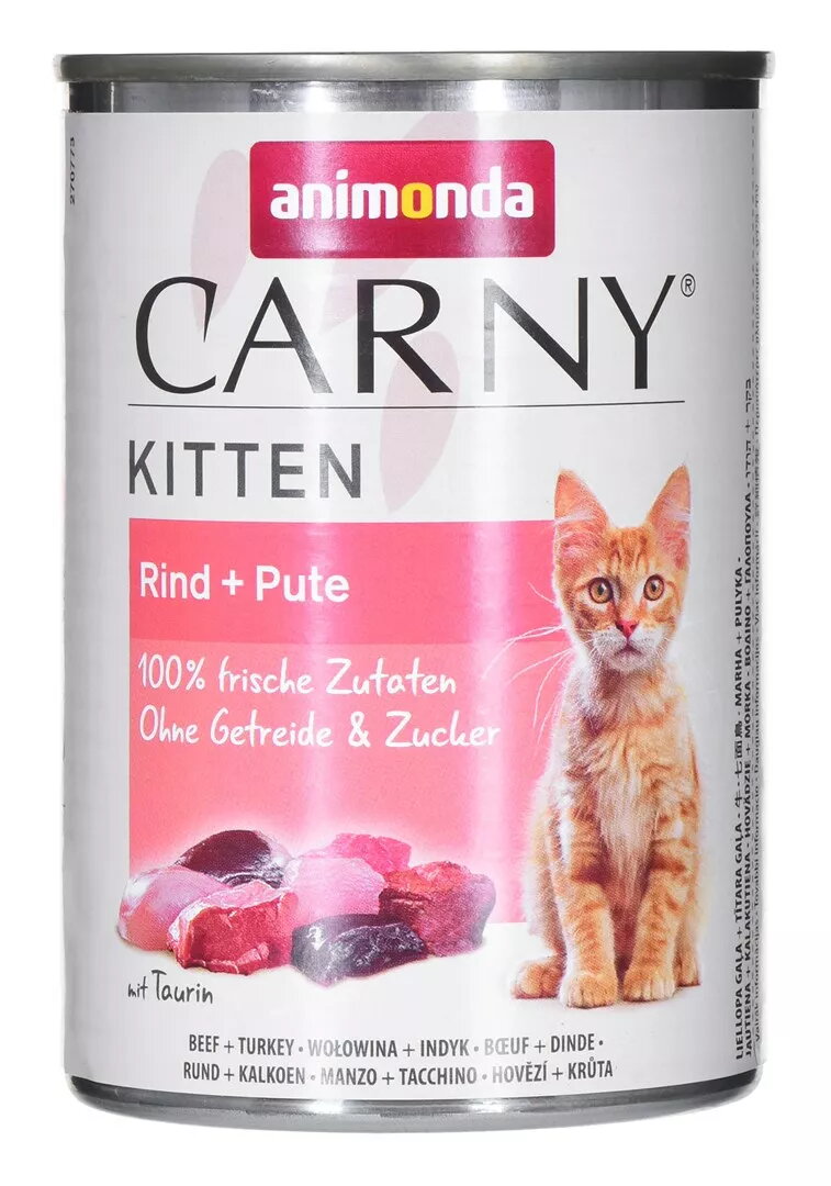 Mitrs kaķu barība animonda Carny Kitten