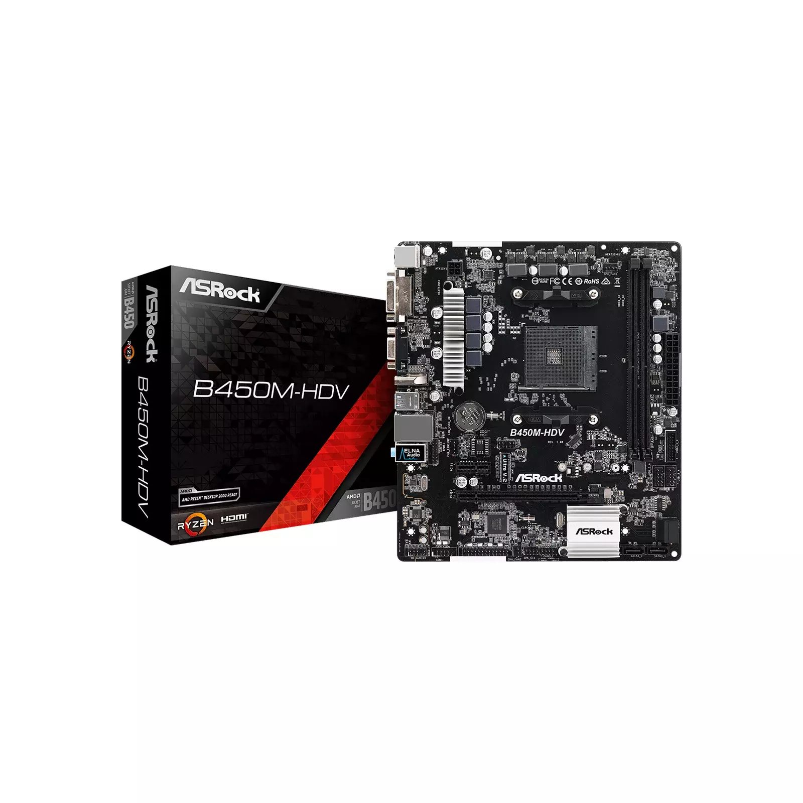 Motherboard discount b450m hdv