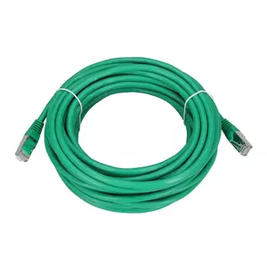Tīkla kabelis Extralink LAN Patchcord Kat.6 RJ-45 Cat6 10m Zaļš