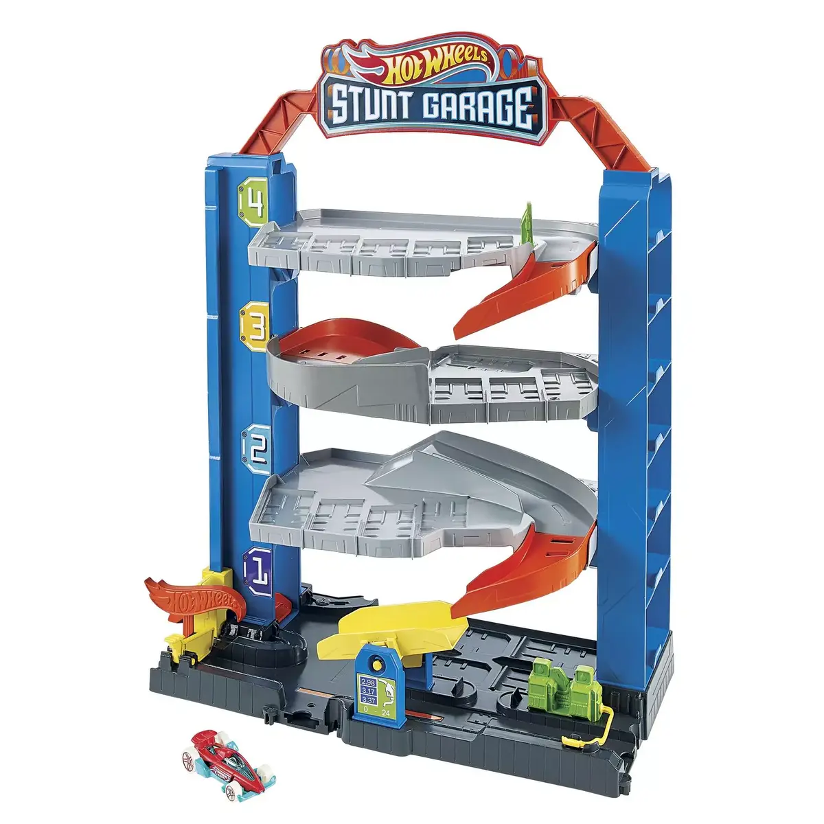 Spēļu komplekts Hot Wheels City Stunt Garage Photo 4