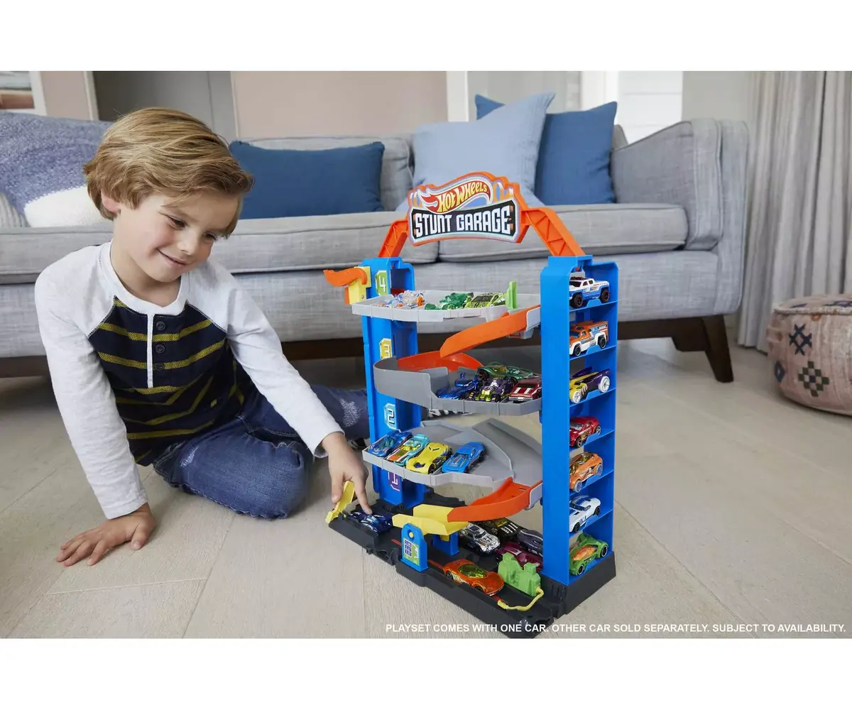 Spēļu komplekts Hot Wheels City Stunt Garage Photo 5