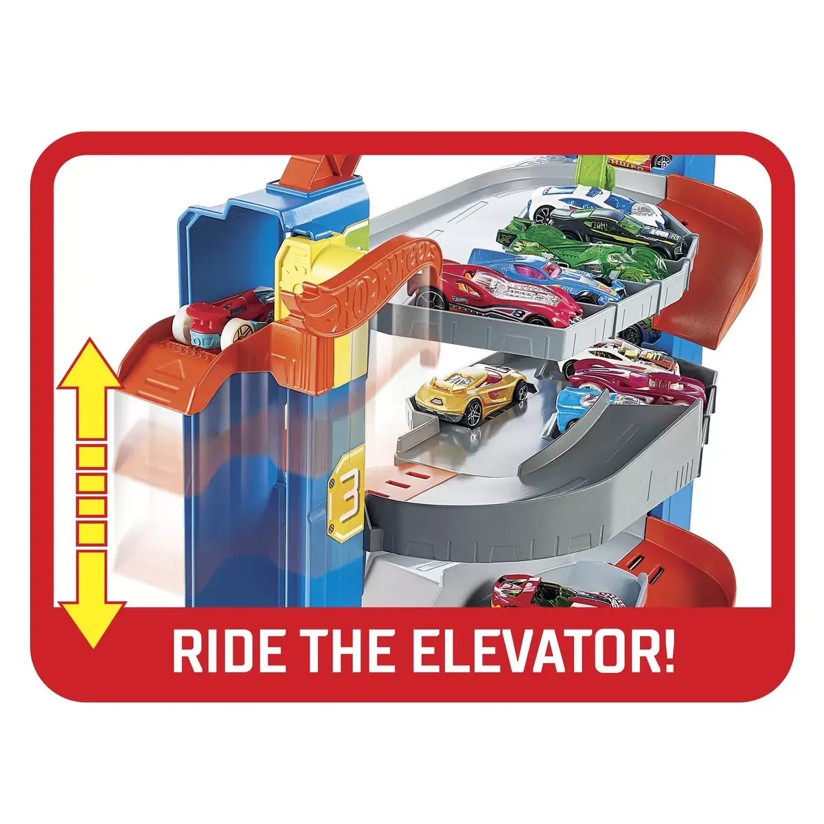Spēļu komplekts Hot Wheels City Stunt Garage Photo 7