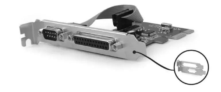Внутренний адаптер Gembird PEX-COMLPT-01 Photo 2