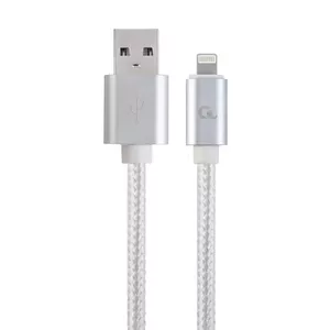 Lightning Cable Gembird CCB-MUSB2B-AMLM-6-S 1.8m Silver