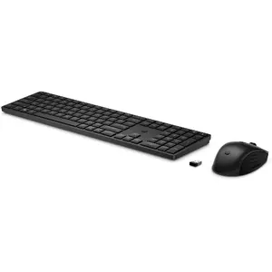 HP 650 Wireless Keyboard and Mouse Combo Full-size Membrane Black