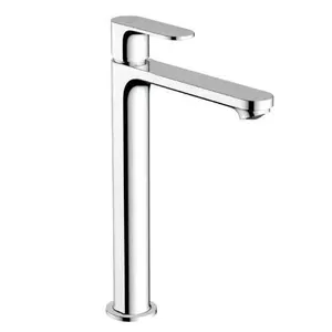 hansgrohe BAS.M.HG REBRIS S 240 COOLST.POP UP CHR — смеситель для раковины, излив 240 мм, хром