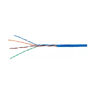 Network Cable SCHRACK HSEKU424P1 U/UTP Cat5e AWG24 PVC Eca 305m Blue
