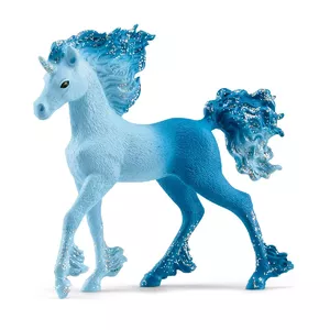 Schleich BAYALA Elementa Water Flames Unicorn Foal figure, blue, for ages 5+