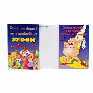 FEMARVI KARTE STRIP-BOY - FR