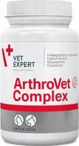 VetExpert ArthroVet HA Complex добавка для поддержки суставов для собак и кошек, 60 таблеток