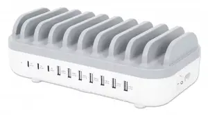 Desktop Charging Station Manhattan 10x Ports 3x USB-C 7x USB-A 120W