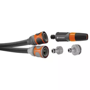 Gardena Liano garden hose 15 m PVC Black Grey Above ground